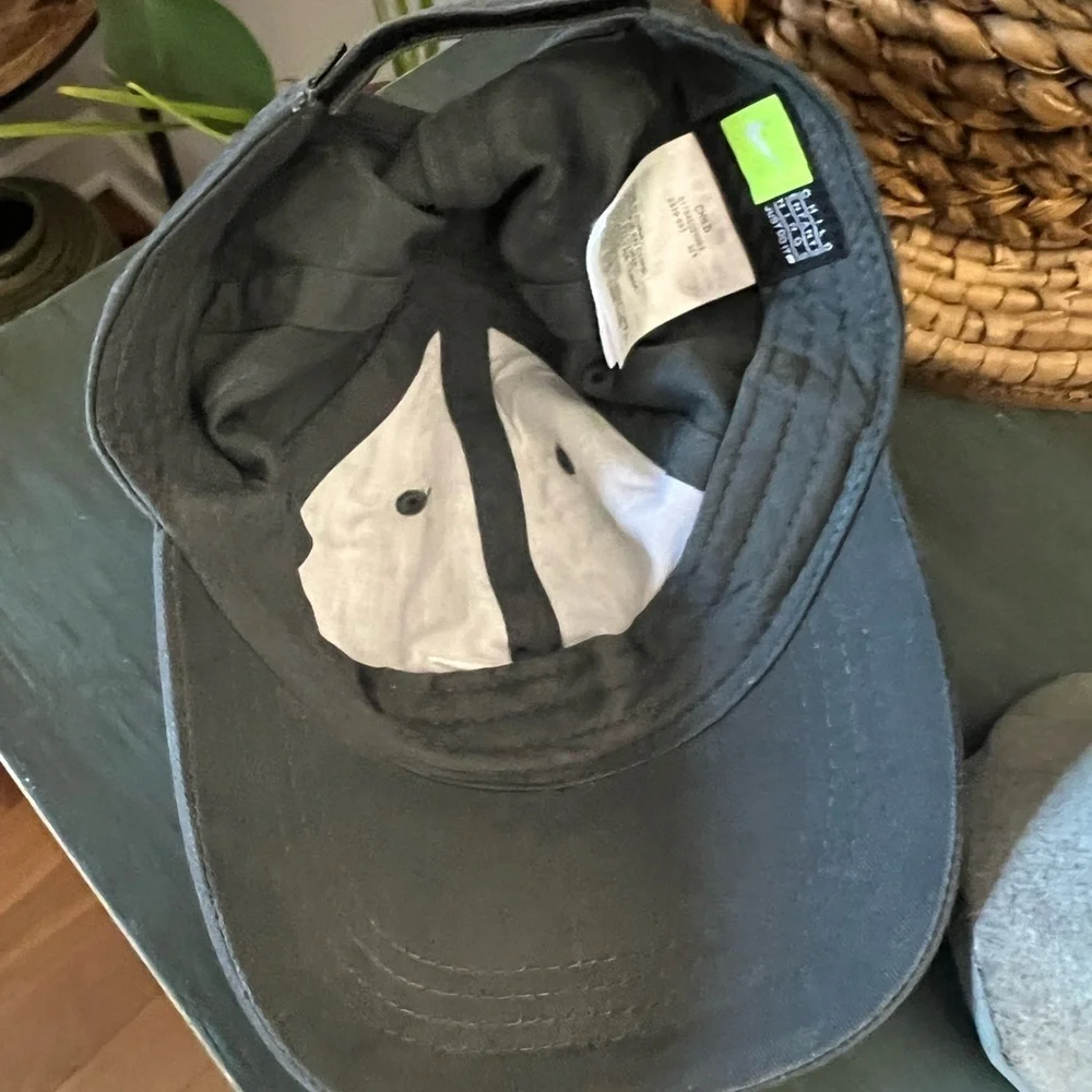 Nike dark grey hat baby one size